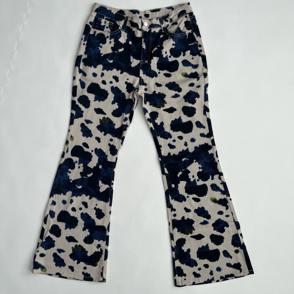NWT Musera Women’s Ink Spot Flare Jeans